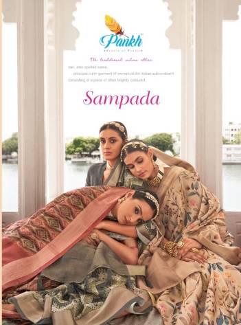 SAMPADA BY PANKH VISCOSE DOLA SILK SAREE MANUFACTURE IN INDIA